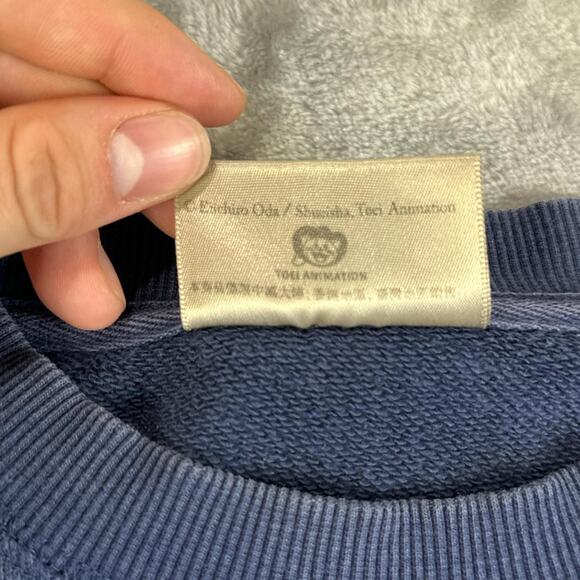 Vintage Baleno One Piece Monkey D Luffy Wanted Poster Sweatshirt Mens XL - Picture 8 of 8